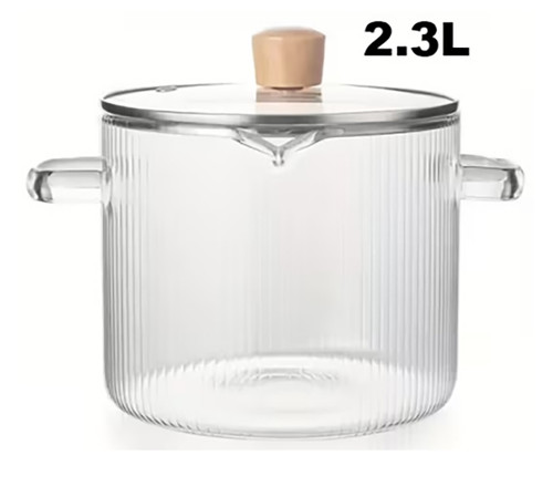 Transparent glass clear - 2.3l,