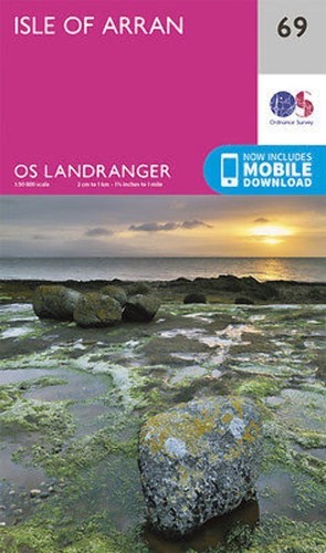 Isle arran landranger map - of,