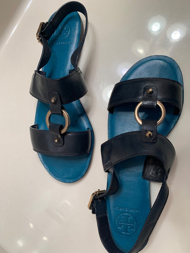 Tory burch fletcher - burch, navy