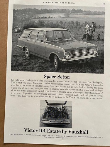 Advert 1966 victor 101 - victor,