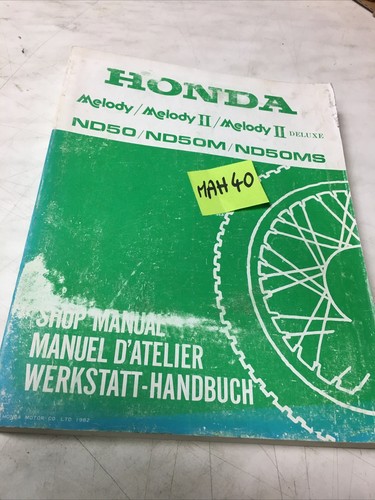 Honda melody nd50 - honda, nd50m