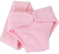 FRILLY LILY PINK TERRY FABRIC