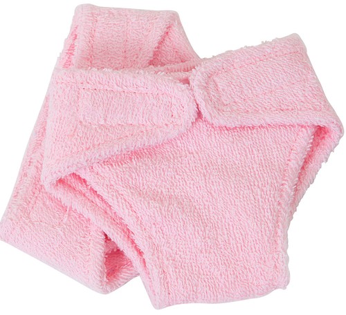 Frilly lily pink - pink, fabric
