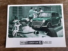 Mini Cooper S Mk 111 brochure