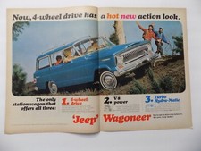 1965 PRINT AD JEEP 4 WHEEL
