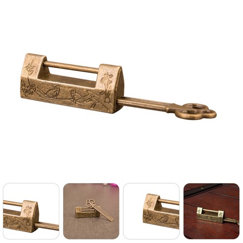 Vintage lock zinc alloy - vintage,