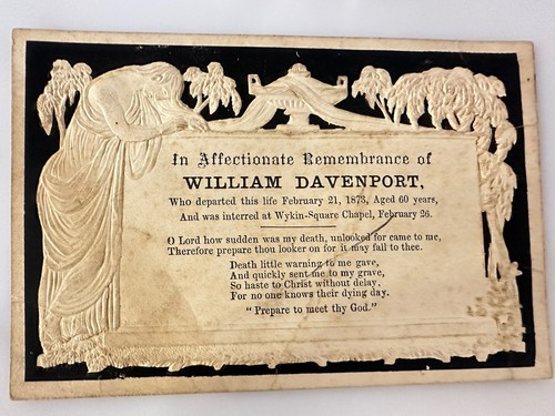 Antique victorian memorial - antique,