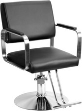 Professional Salon Barber Chair Hydraulic Height Adjustable Chair with Headrest
