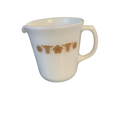Vintage pyrex gold butterfly - vintage,