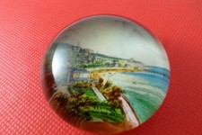 Antique Victorian Souvenir Paperweight, Ventnor (I.O.W.), Good (Ref:25X)