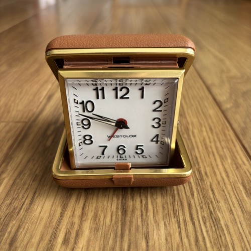 Vintage westclox travel alarm - westclox,
