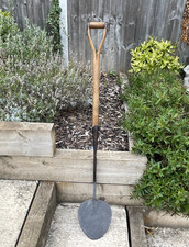Vintage Garden Y Handle BRADES Turf Spade Turfing Peat Cutting Spade Old Tool