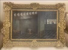 Vintage Rare 20th century Old painting sign,