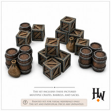 28mm Crates, Barrels, Sacks -