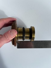 Antique brass lens, f8-f/64