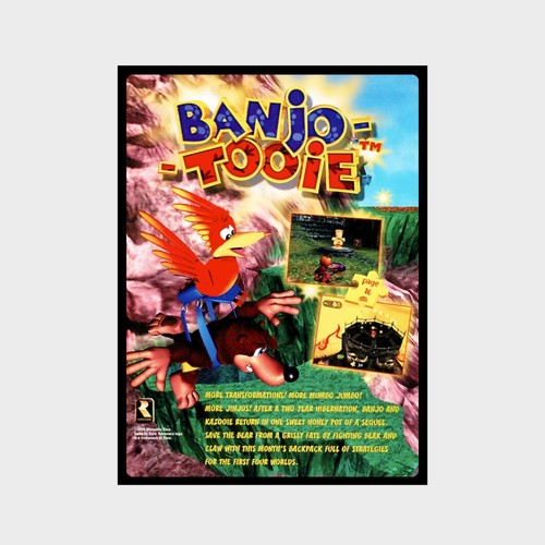 Poster banjo tooie nintendo - poster, 64