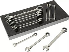 Halfords Advanced 12 Piece Ratchet Spanner Set 8-19mm