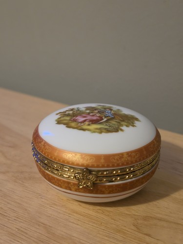 Vintage porcelain trinket - vintage,