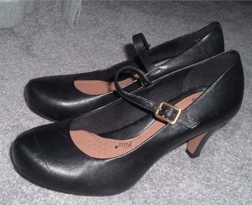 Ladies black mary jane - ladies,