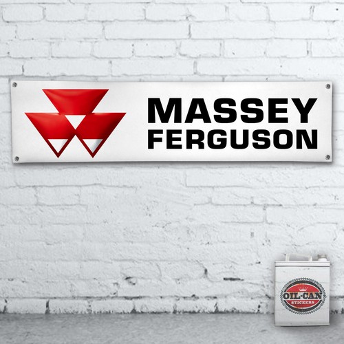 Massey ferguson garage banner - massey,
