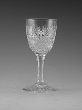 Thomas WEBB Crystal - WELLINGTON Cut - Liqueur Glass / Glasses - 3 5/8"