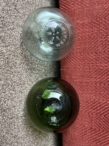 Vintage glass fishing floats - vintage,