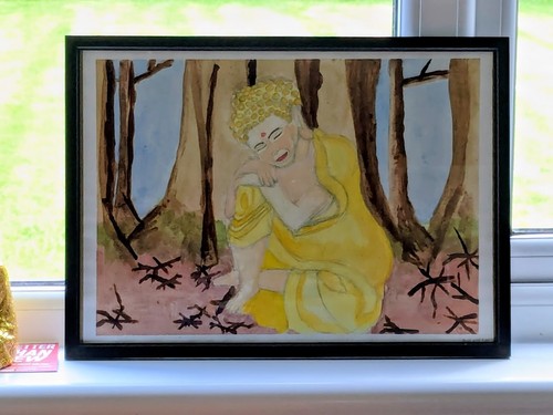 Buddha luminous painting - luminous,