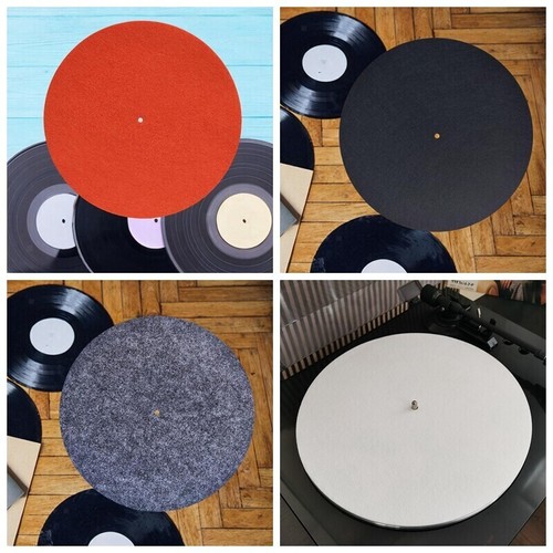 Turntable mat for vinyl - for,