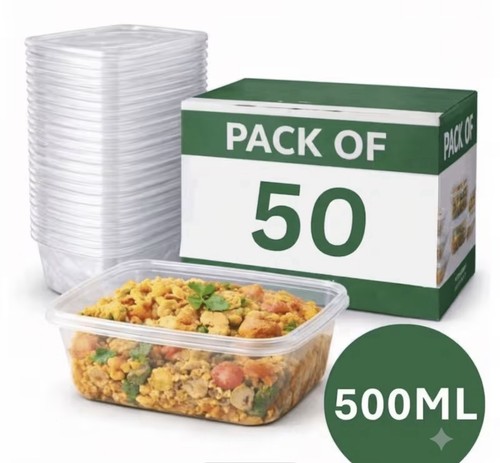 500ml plastic food - x,
