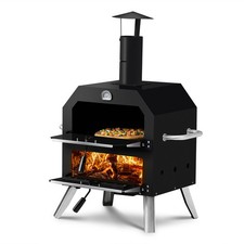 Outdoor pizza oven wood - wood, fired