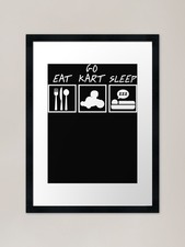go Kart Framed Art Print
