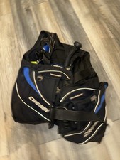Cressi Travelight BCD, Black & Blue size Large 