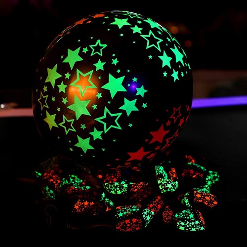 Star print radium balloon - radium,