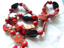 Kazuri Ceramic Beads, Pit Pat