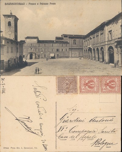 Bagnacavallo animated square - bagnacavallo,