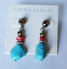 Silver Laura Ashley New Stud