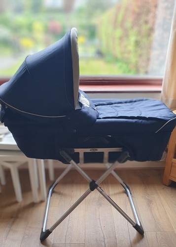 Silver cross sleepover pram - cross,