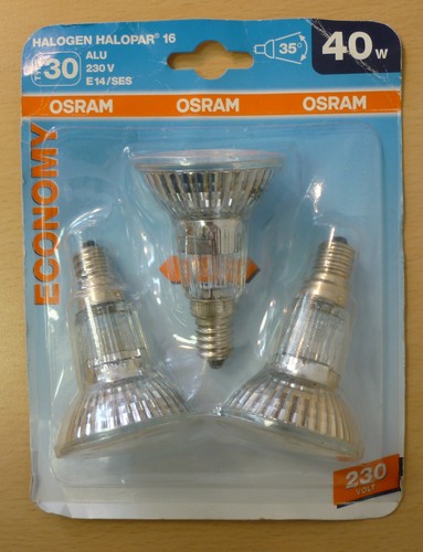 Pieces osram halopar 16 - pieces!,