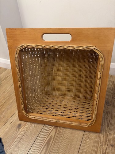 Vintage rustic wicker sink - wicker,