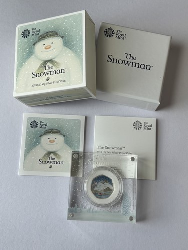 Royal mint 2018 the snowman - mint,