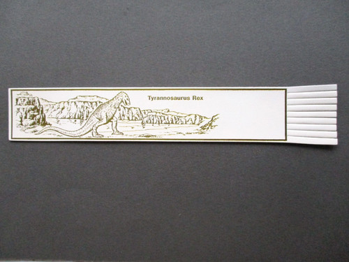 Leather bookmark dinosaur - leather,