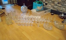 Bohèmia Pomania Lead Crystal Set