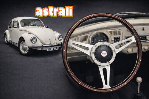 Wood steering wheel - wood,