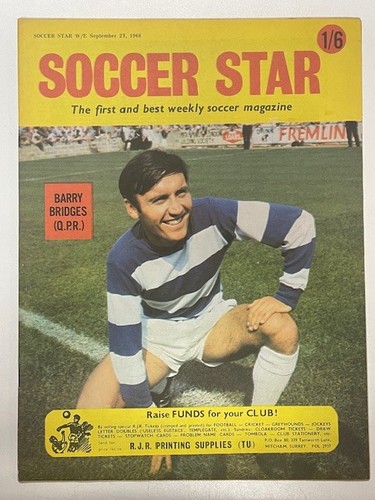 1968 soccer star magazine - 1968,
