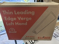 Klober Thin Leading Edge Verge Left Hand Black Kr9786-5-0450
