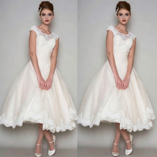 Short wedding dress cap - short,