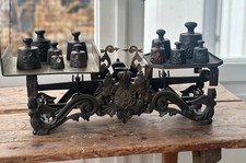 Antique swedish cast iron lion - swedish,