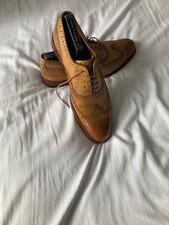 Mens Grenson Leather Brogue