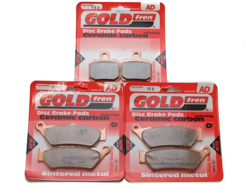 Brake pads front rear - brake,