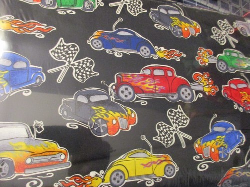 Colorful hot rods - movin', on